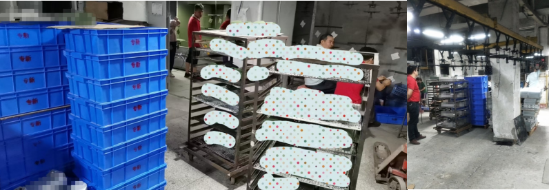 專新CNC加工的三員大將深夜駐守噴粉廠，只為保證質(zhì)量，按時交貨!