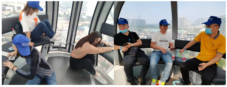 CNC加工廠小伙伴坐摩天輪 CNC加工廠小伙伴坐摩天輪