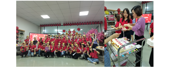 CNC定制加工廠集體生日會 CNC定制加工廠集體生日會